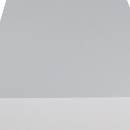 75" White Wooden Wall Mounted Floating Shelf