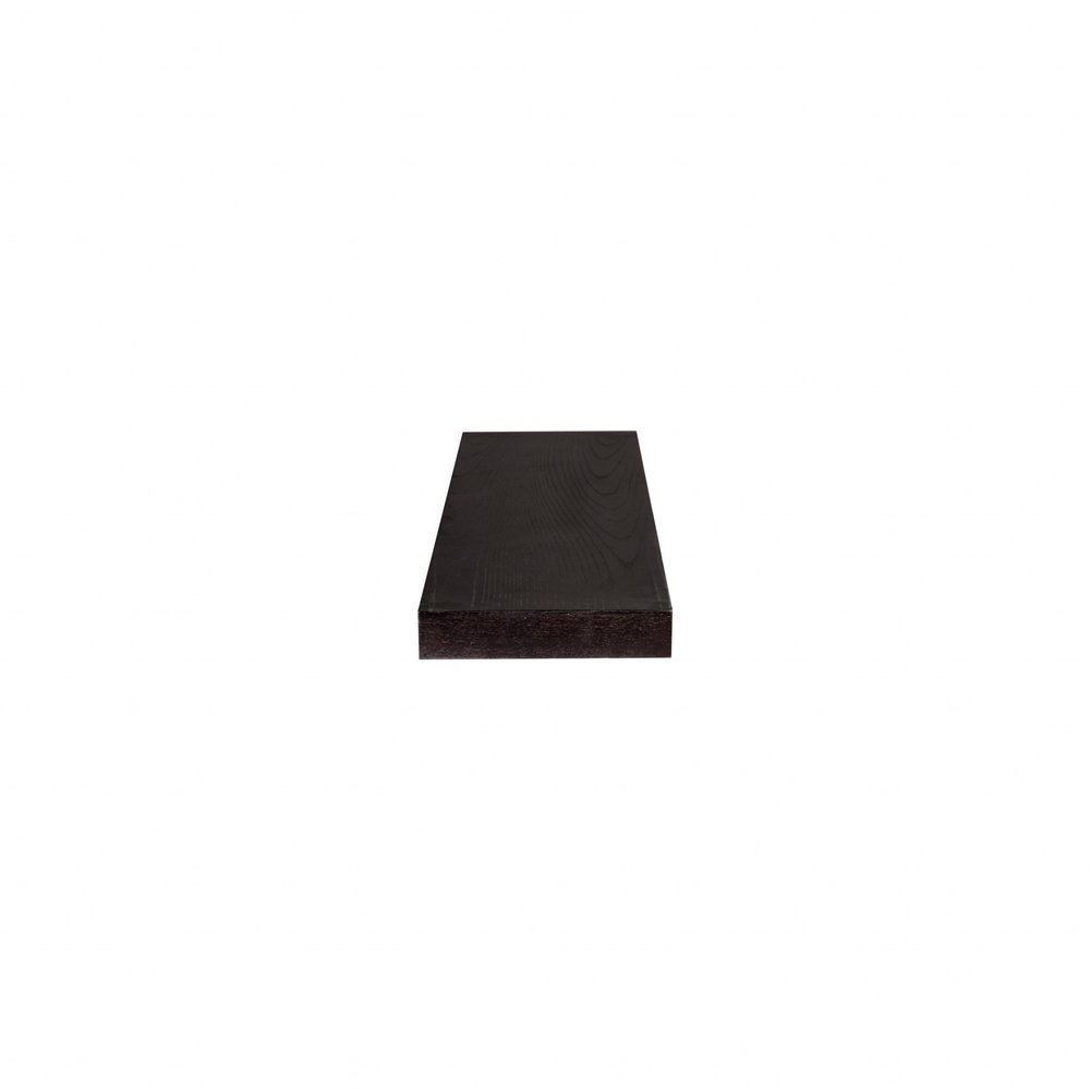 43" Espresso Wooden Wall Mounted Floating Shelf