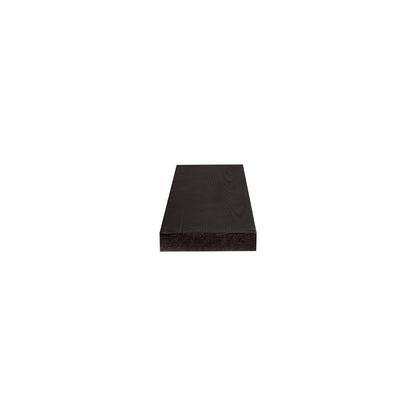 43" Espresso Wooden Wall Mounted Floating Shelf