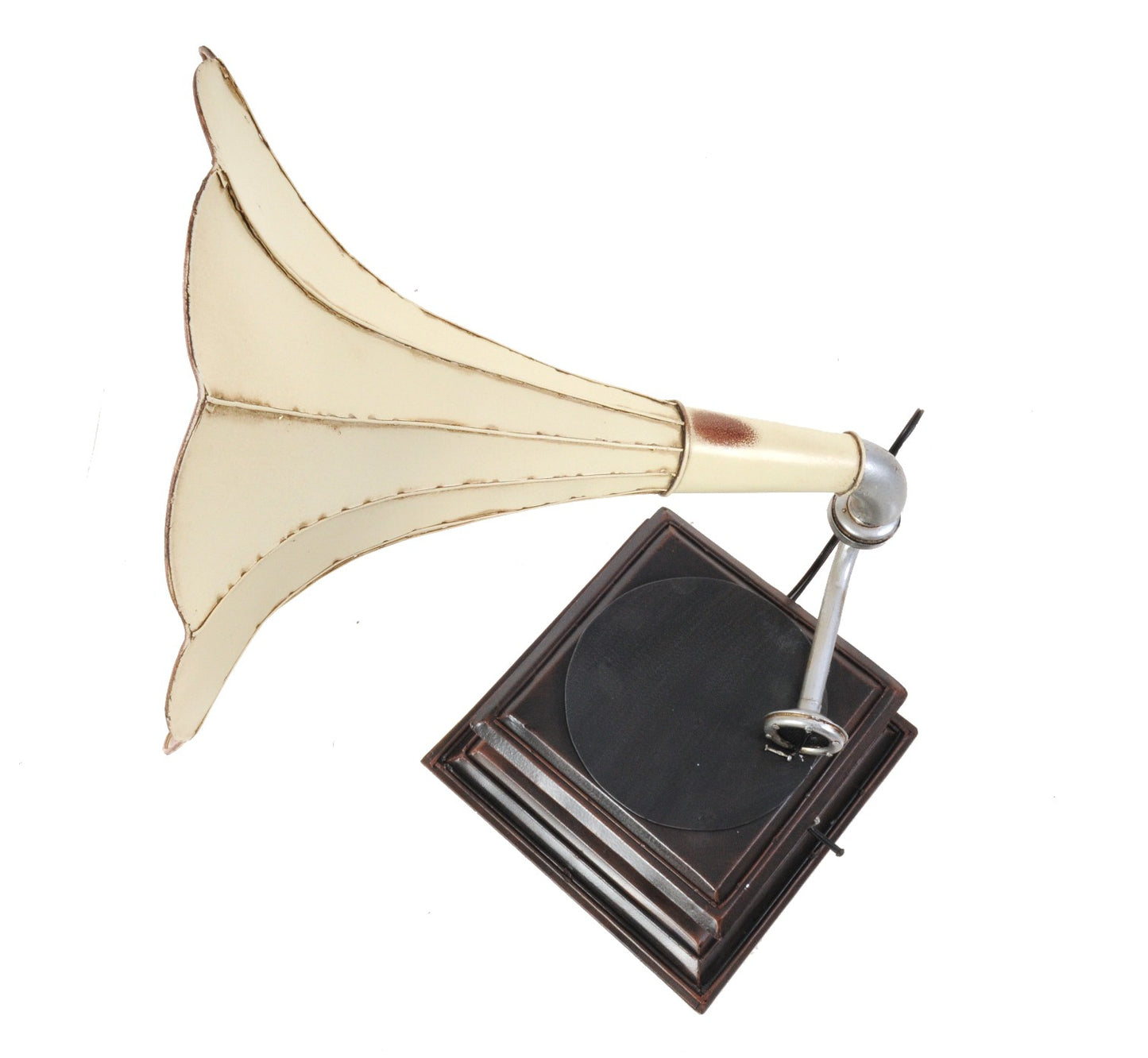 c1911 HMV Gramophone Built to Scale Model Sculpture