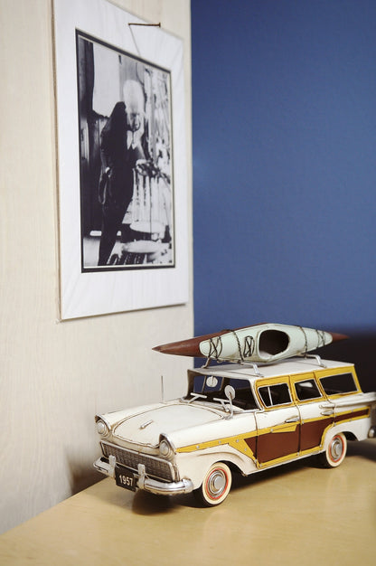 c1957 Ford Country Squire Station Wagon Sculpture