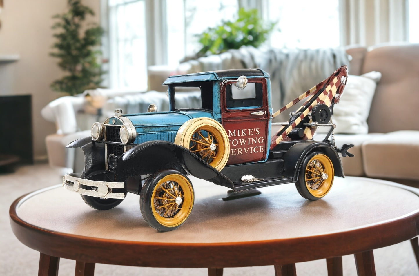 c1931 Ford Model A Tow Truck Sculpture