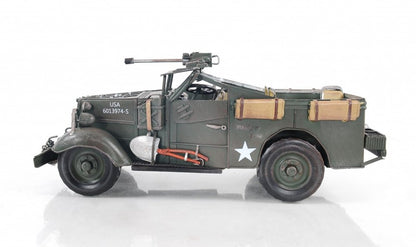 6" Green Metal Hand Painted Model Car