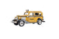 14" Yellow Checker Taxi Cab Model Sculpture
