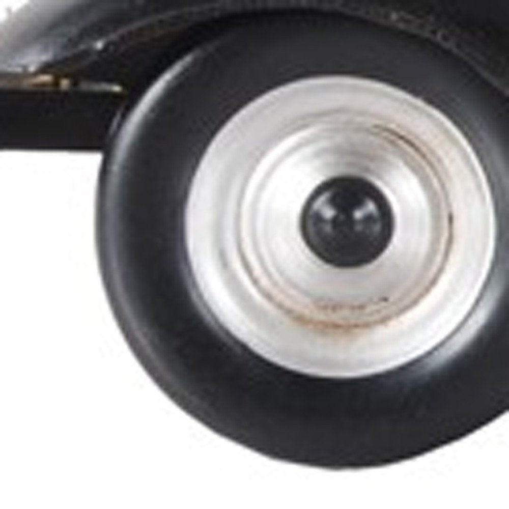 14" Yellow Checker Taxi Cab Model Sculpture