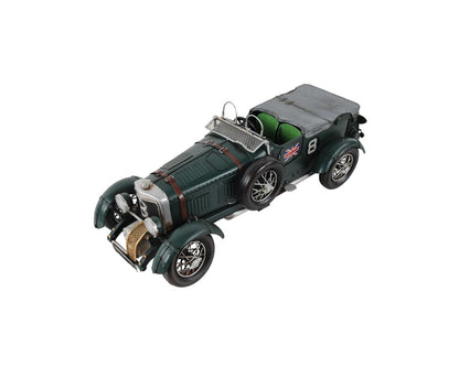 c1930 Bently Blower British Race Car Model Sculpture