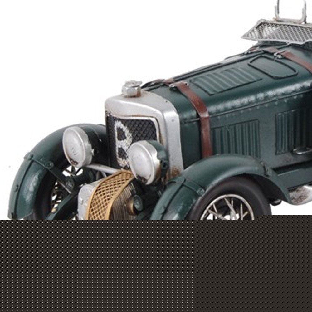 c1930 Bently Blower British Race Car Model Sculpture