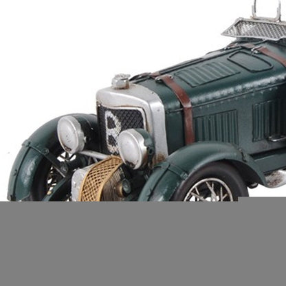 c1930 Bently Blower British Race Car Model Sculpture