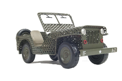 c1945 Willys CJ-2A Overland Jeep Sculpture