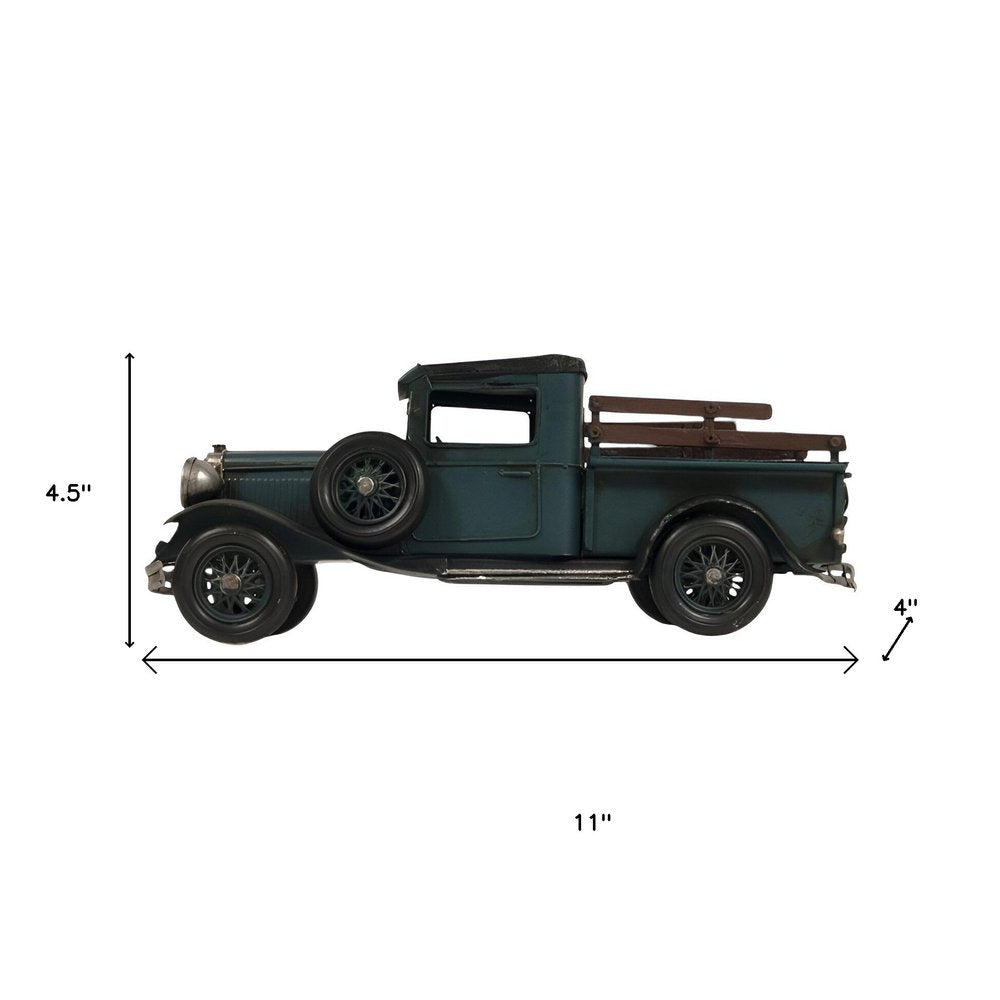 5" Metal c1928 Ford Model A Pickup Hand Painted Model Truck