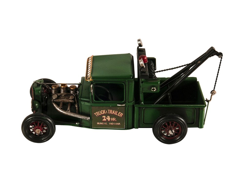 5" Green Metal Hand Painted Model Car