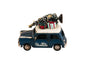 4" Blue Metal Hand Painted Model Car