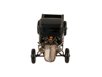 5" Black Metal Hand Painted Model Car