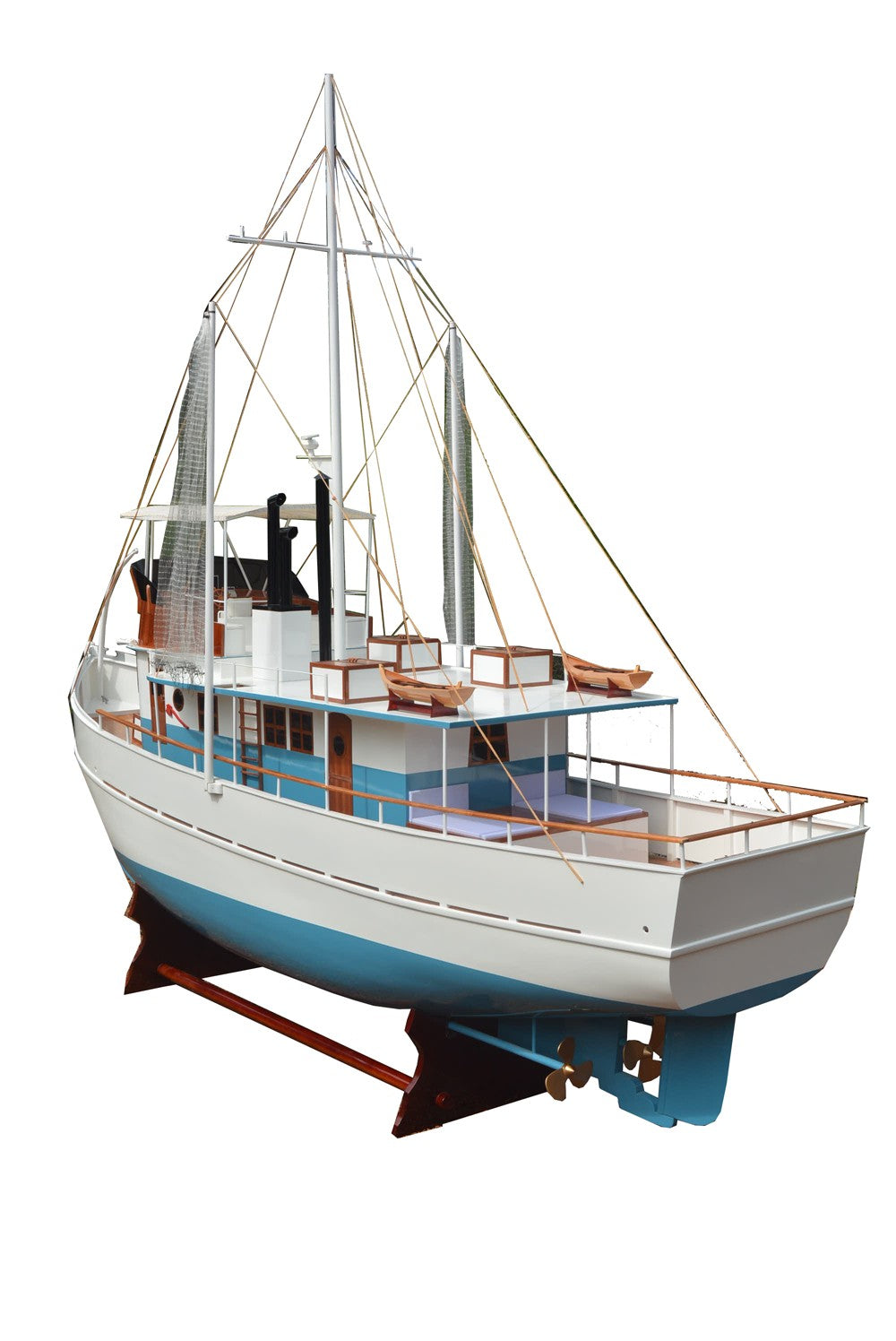 Dickie Walker XXXL Trawler Yacht Model