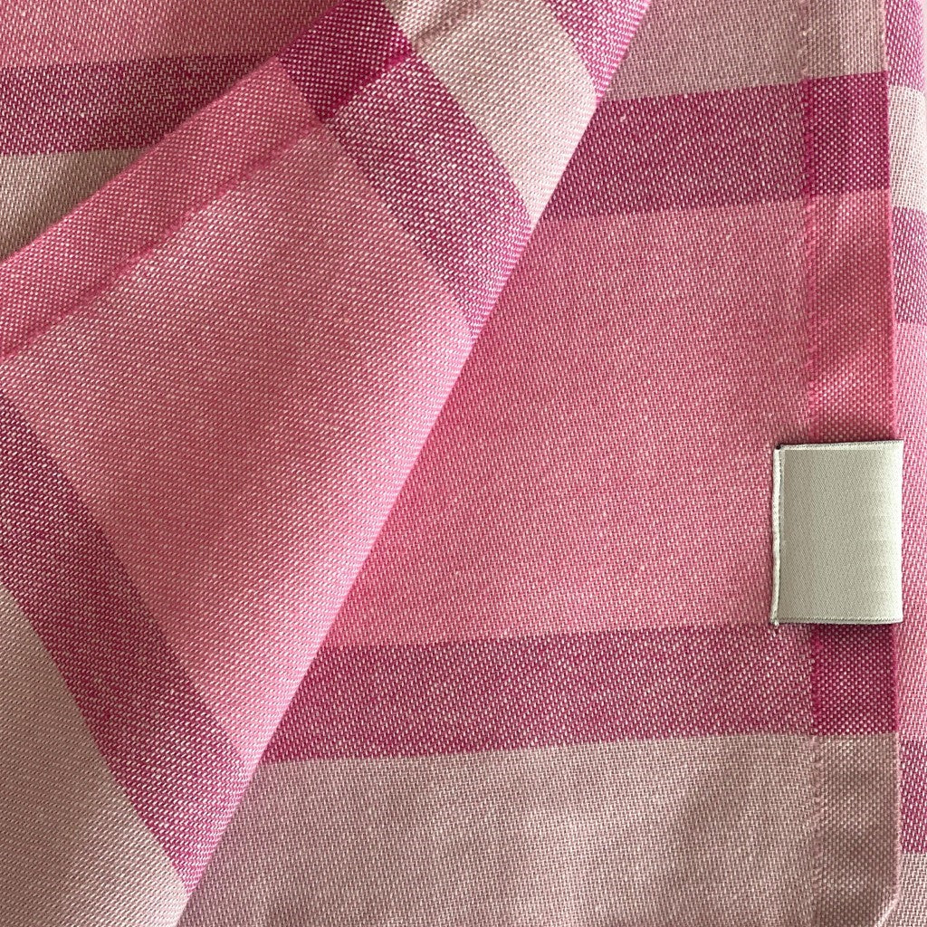 Shades of Pink Striped Design Turkish Beach Blanket