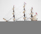 36" Wood Brown Solid Wood Hand Painted HMS Victory Exclusive Edition Model Boat