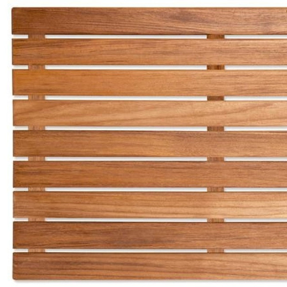 20" Premium Teak Shower Bath Mat