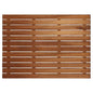 25" Premium Teak Shower Bath Mat