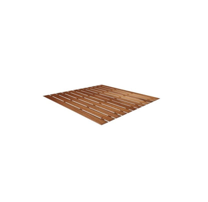 25" Premium Teak Shower Bath Mat