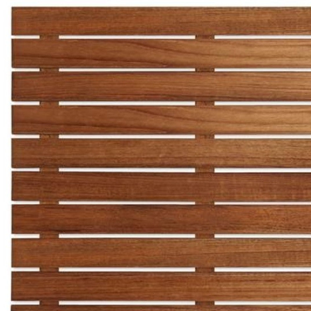 25" Premium Teak Shower Bath Mat