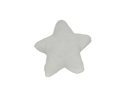 Set of Two 12" White Starfish Coastal Throw Pillows