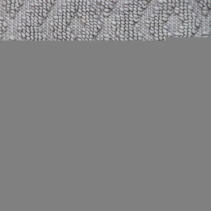 Jacquard Diamond Pattern Decorative Gray Throw Pillow