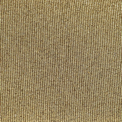 Shimmering Metallic Gold Beaded Luxury Throw Pillow