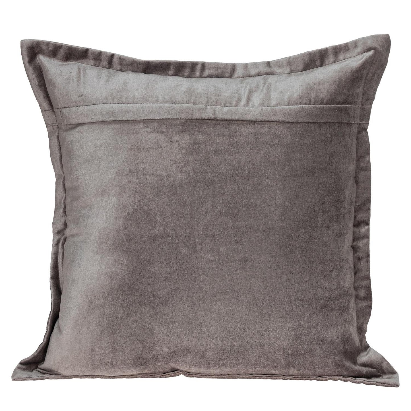 Premier 20" Soft Touch Taupe Solid Color Accent Pillow