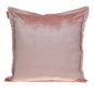 Premier 24" Soft Touch Metallic Pink Solid Color Accent Pillow