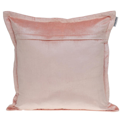 Premier 24" Soft Touch Metallic Pink Solid Color Accent Pillow