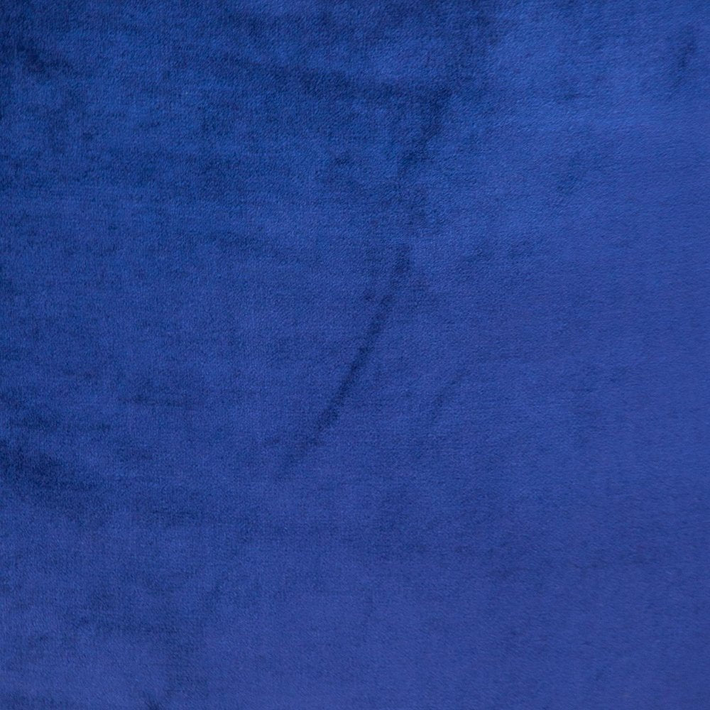 20" Gray And Navy Blue Velvet Throw Pillow