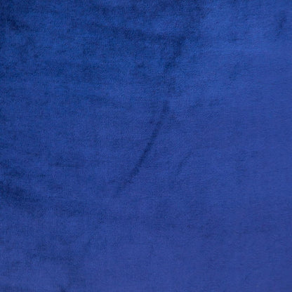 20" Gray And Navy Blue Velvet Throw Pillow