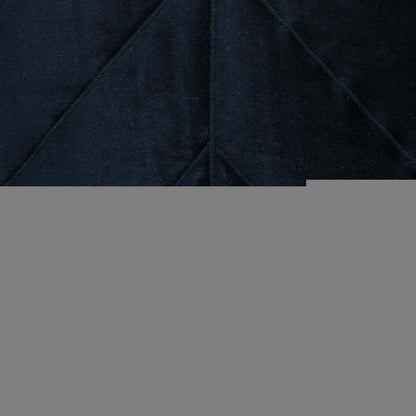 20" Black Cotton Blend Throw Pillow