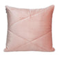 20" Pink Cotton Blend Throw Pillow
