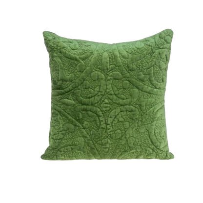 20" OLIVE Cotton Blend Throw Pillow