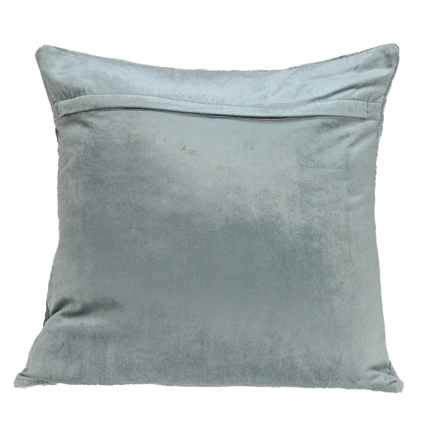 20" Seafoam Cotton Blend Throw Pillow