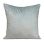 20" Gray Cotton Blend Throw Pillow