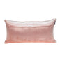Tufted Diamond Pink Transitional Lumbar Pillow