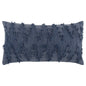 14" X 26" Indigo Cotton Throw Pillow