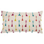 Bright Tone Feathered Arrows Lumbar Pillow