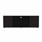 59" Black Open shelving TV Stand