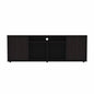 59" Black Open shelving TV Stand