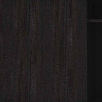 59" Black Open shelving TV Stand