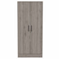 71" Light Gray Wood Single Drawer Combo Dresser