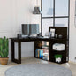 48" Black L Shape Computer Desk