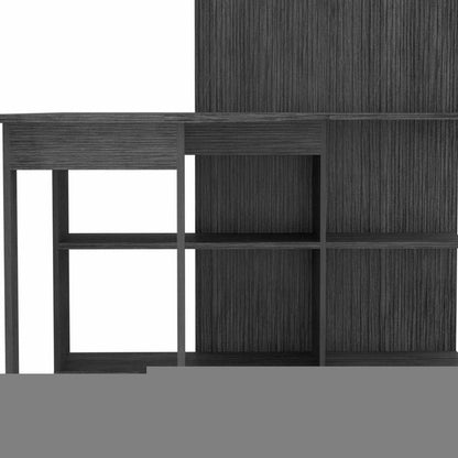 48" Gray L Shape Computer Desk