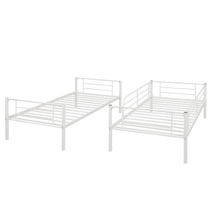 Black Twin Over Twin Separable Bunk Bed