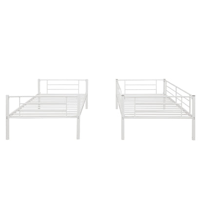 Black Twin Over Twin Separable Bunk Bed