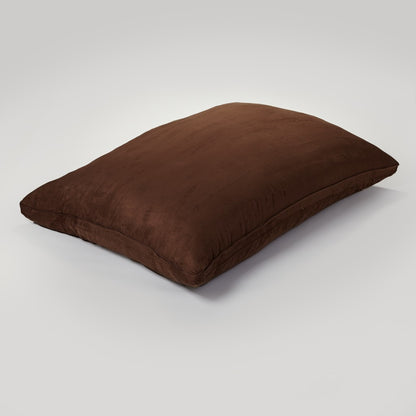 78" x 58" Brown Sofa Sack Bean Bag Lounger