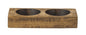 4" Wide Pillar Tabletop Pillar Candle Holder
